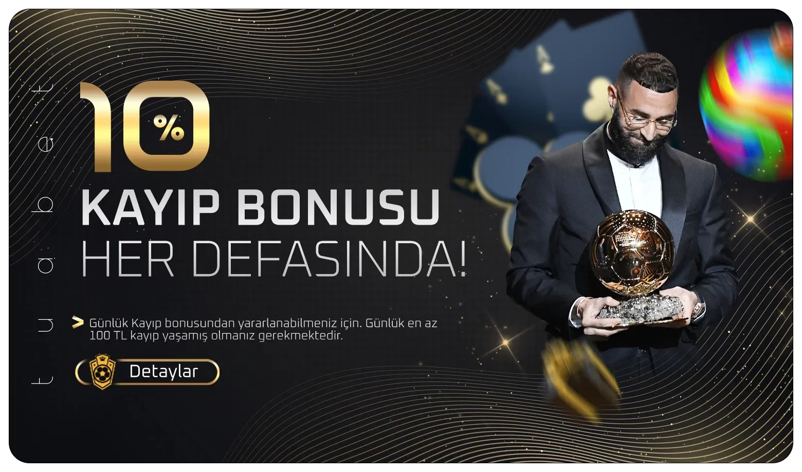 %10 Spor Bahis Kayıp Discount Bonusu