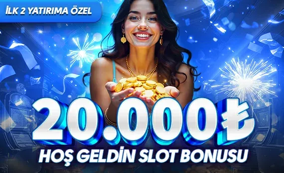 İlk 2 Yatırıma Özel %200 Slot Hoş Geldin Bonusu