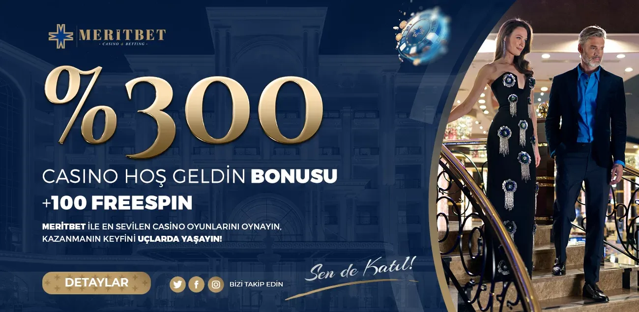 %300 Casino Hoş Geldin Bonusu Ve 100 Freespin