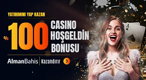 %100 Casino Hoşgeldin Bonusu