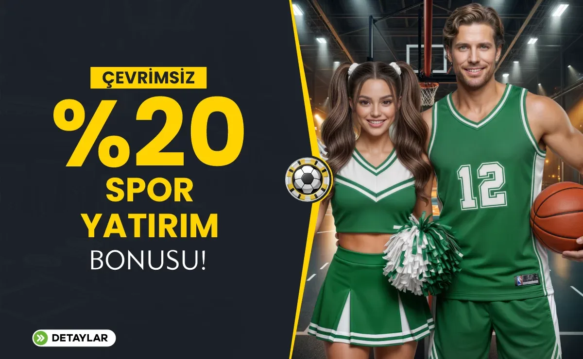 %20 Çevrimsiz Spor Yatırım Bonusu