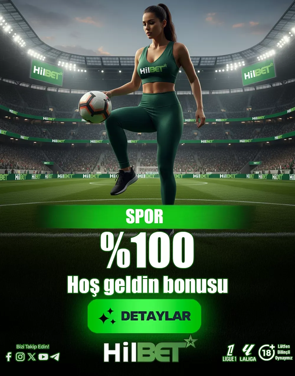 %100 Spor Hoş Geldin Bonusu