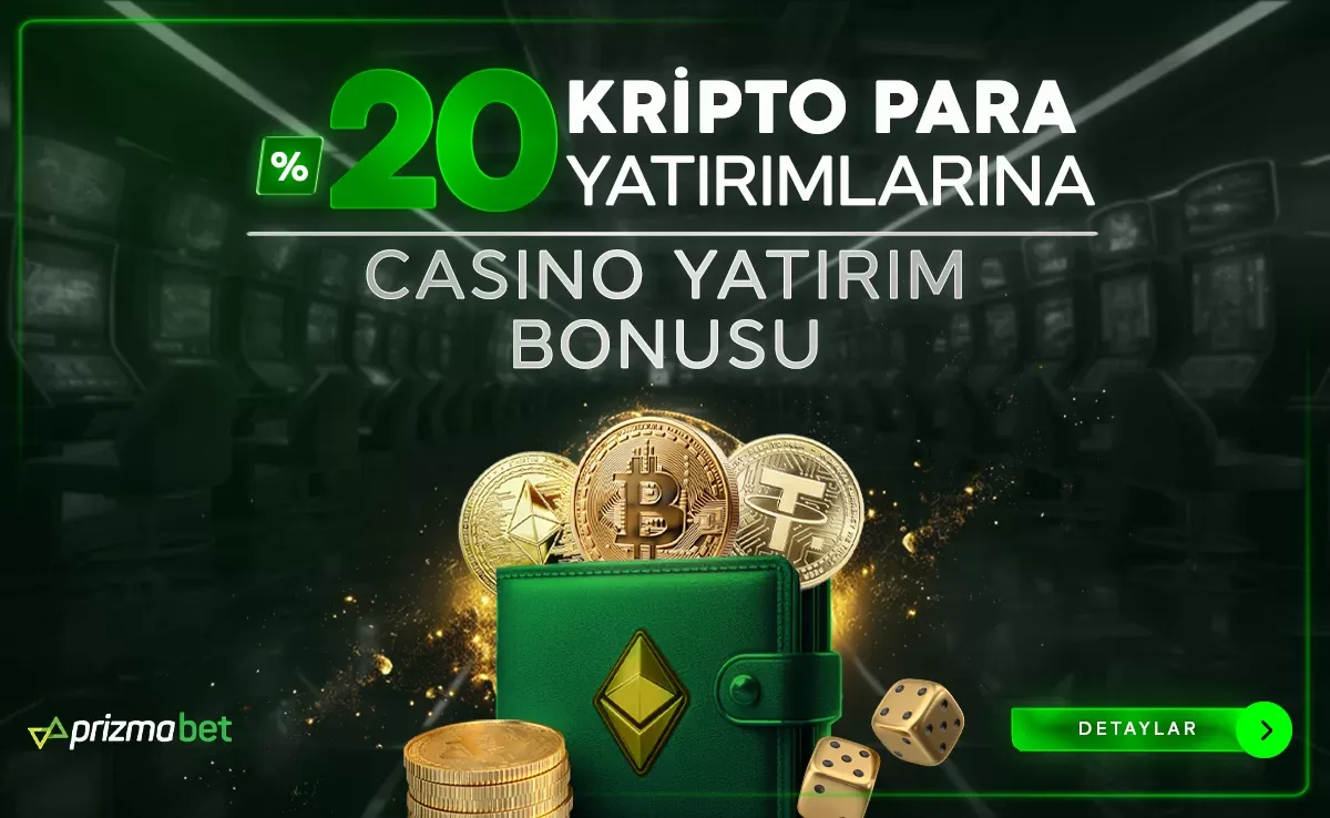 Kripto Para Yatırımlarına %20 Çevrimsiz Casino Bonusu