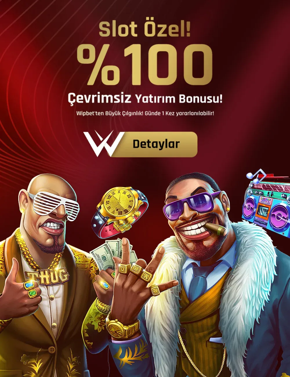 %100 Çevrimsiz Slot Yatırım Bonusu Fırsatı