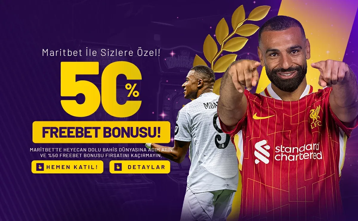 %50 Freebet Bonusu