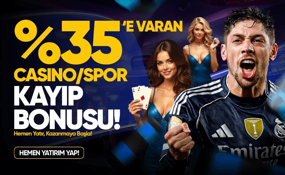 %35 Casino/spor Kayıp Bonusu