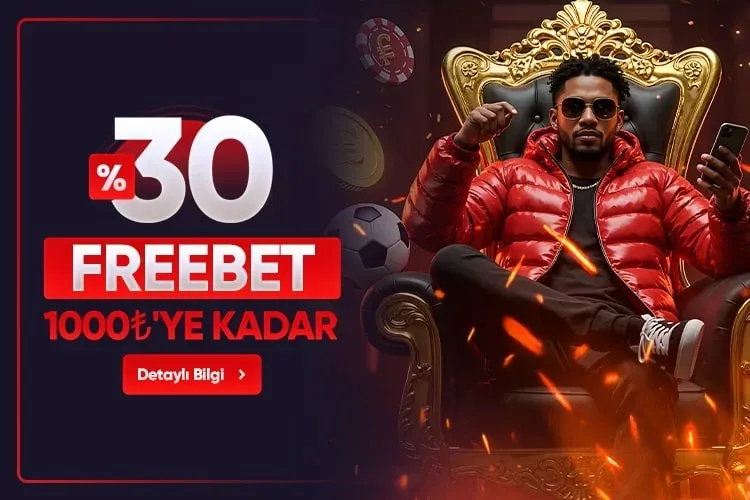 %30 Freebet Bonusu İle Spor Bahislerine Avantajlı Başlangıç